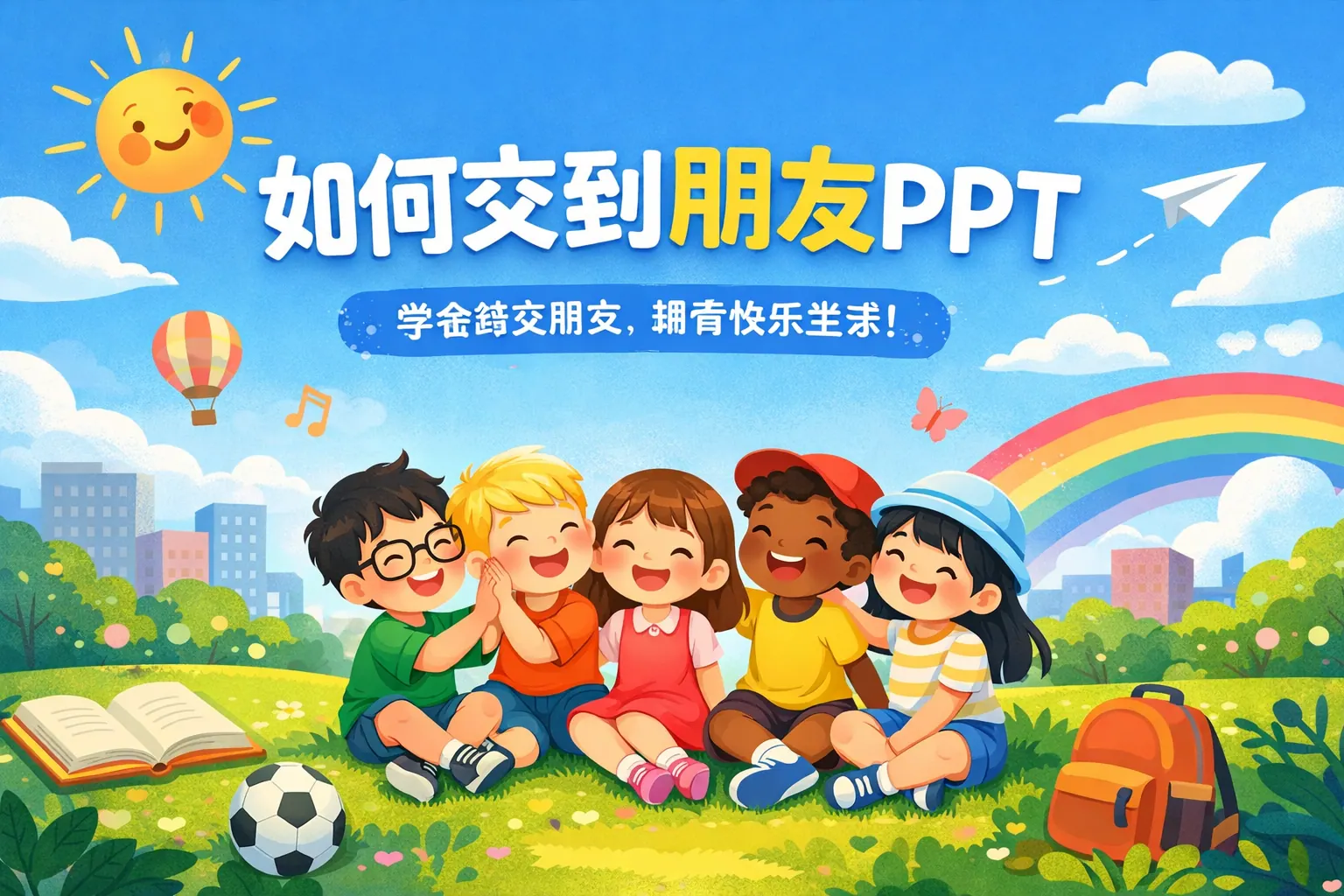 如何交到朋友ppt