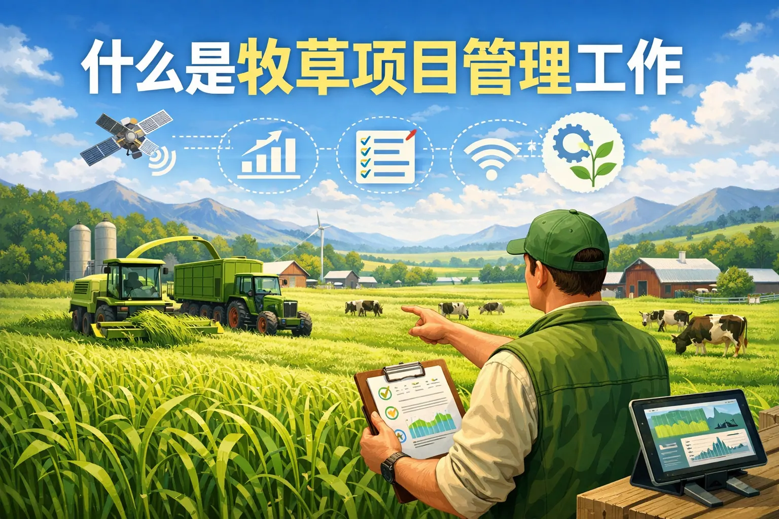 什么是牧草项目管理工作