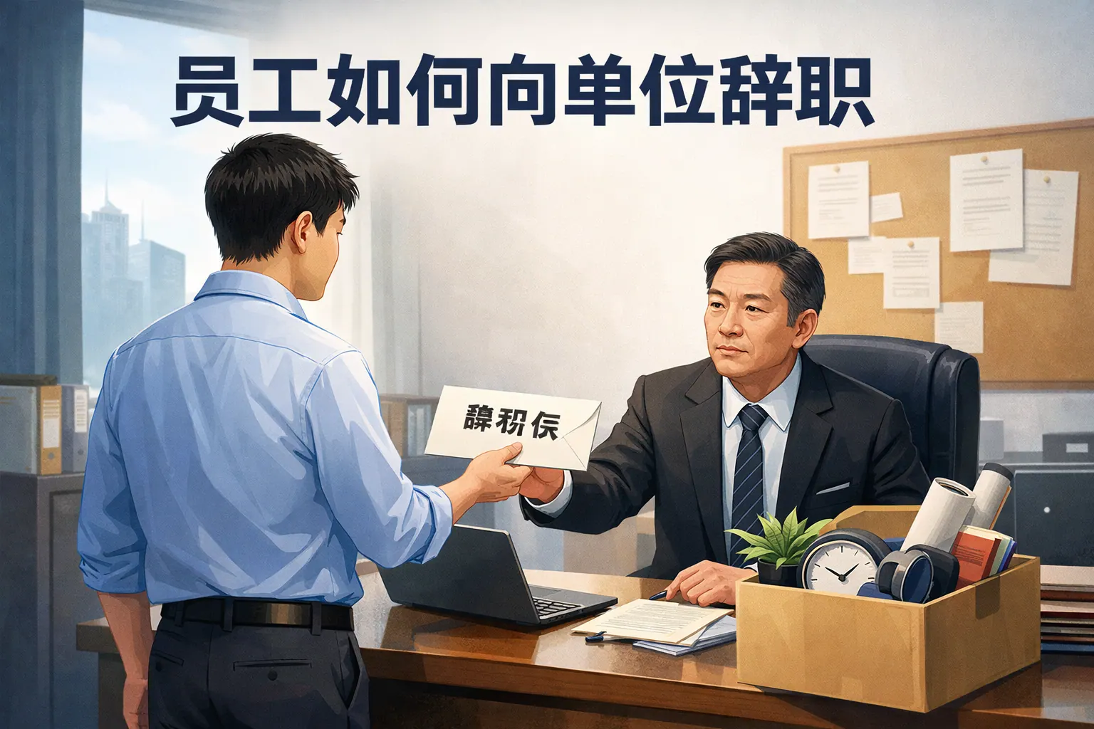 员工如何向单位辞职