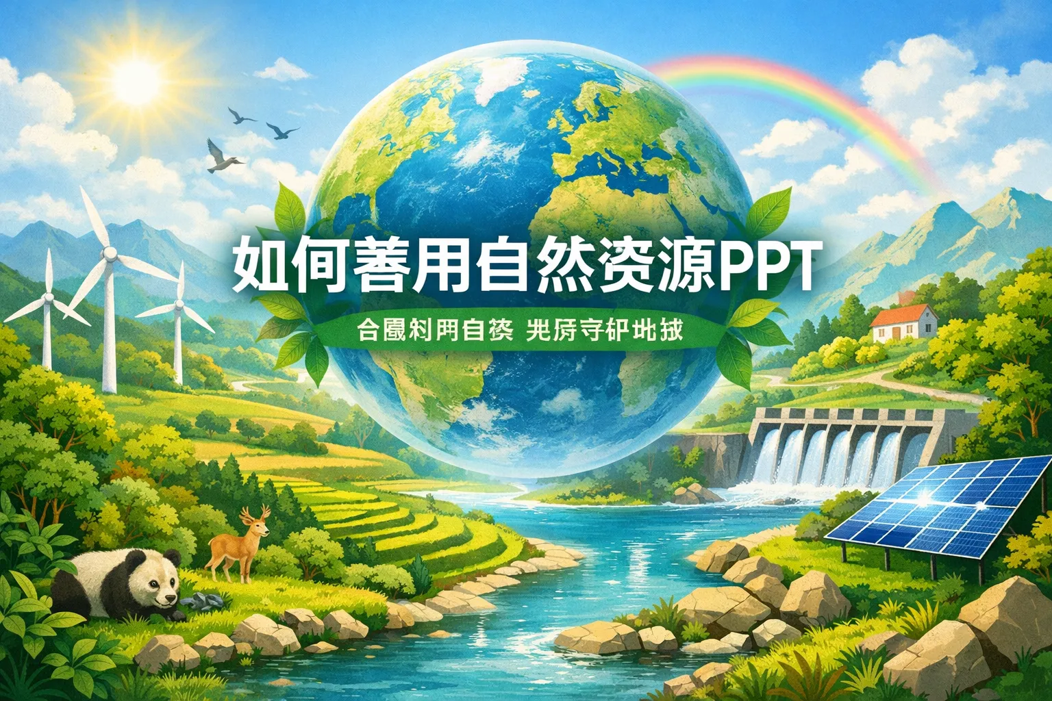 如何善用自然资源ppt