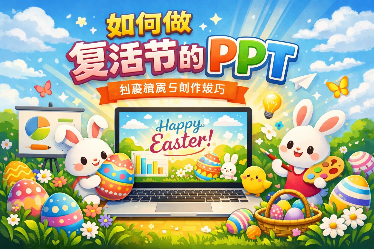 如何做复活节的ppt