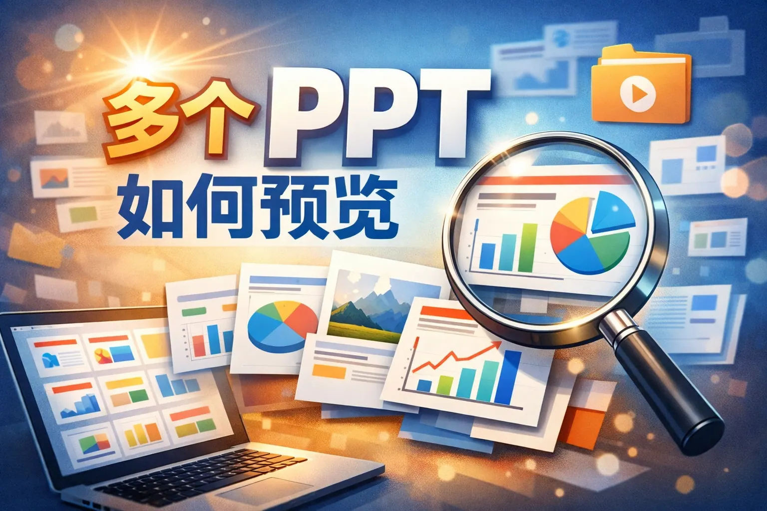 多个ppt如何预览