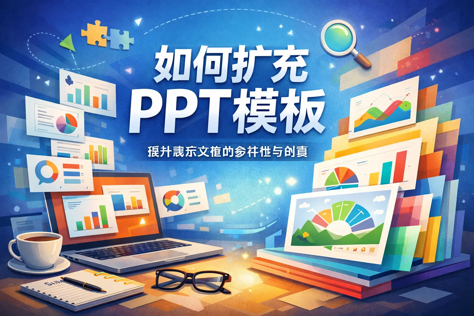 如何扩充ppt模板