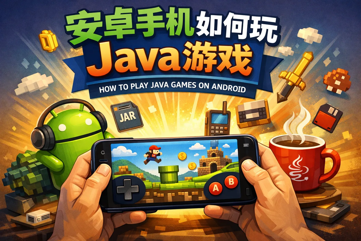 安卓手机如何玩java游戏