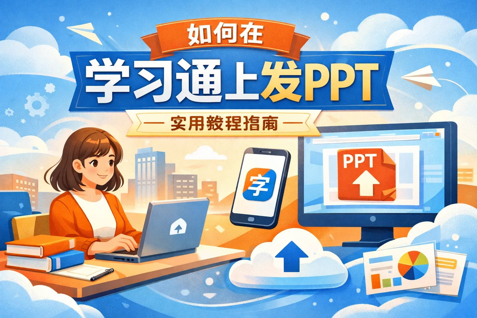 如何在学习通上发ppt