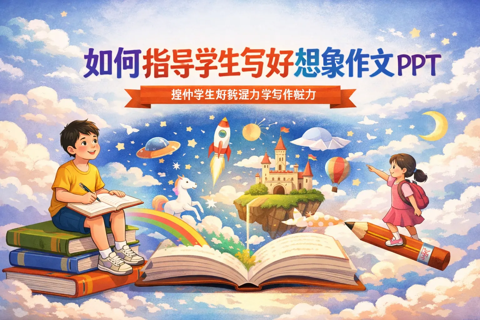 如何指导学生写好想象作文ppt