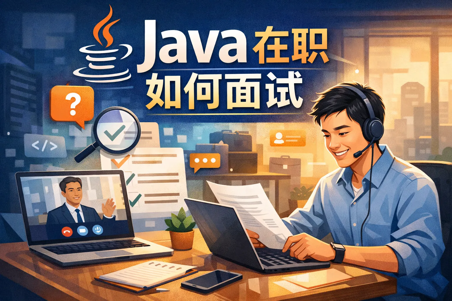 java在职如何面试