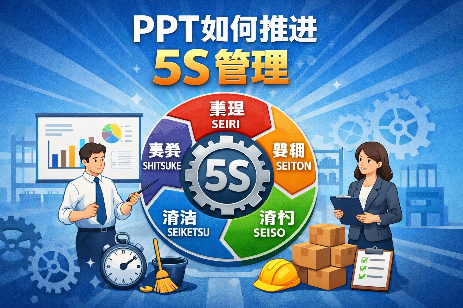 ppt如何推进5s管理