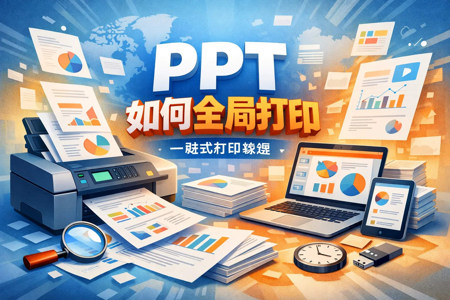 ppt如何全局打印