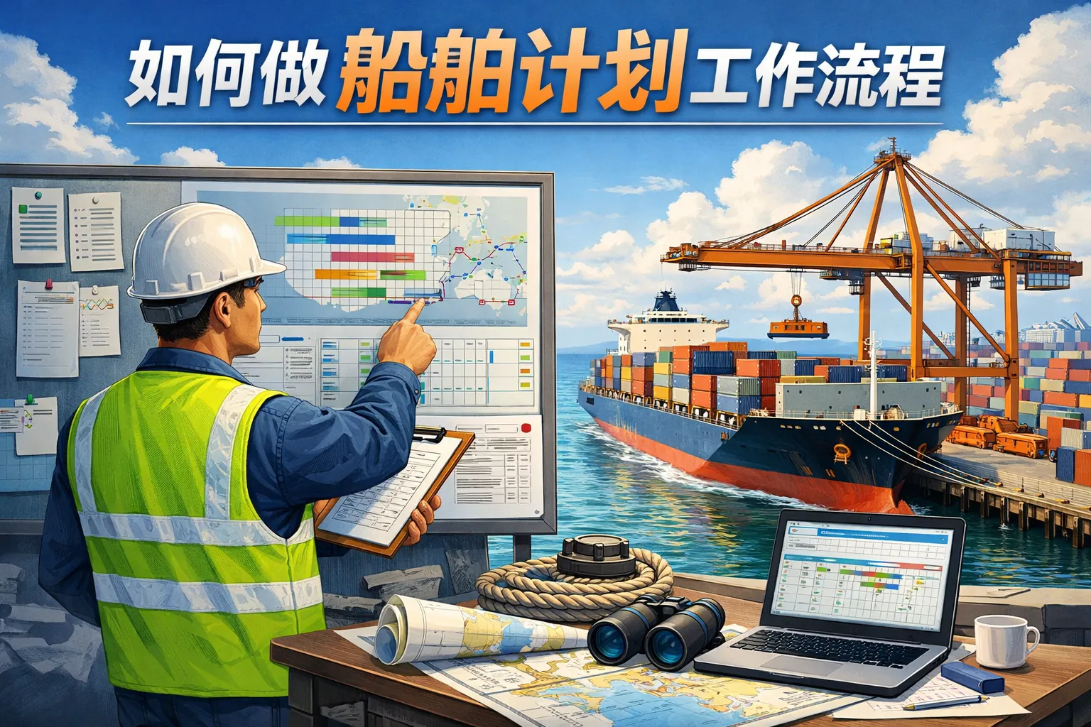 如何做船舶计划工作流程