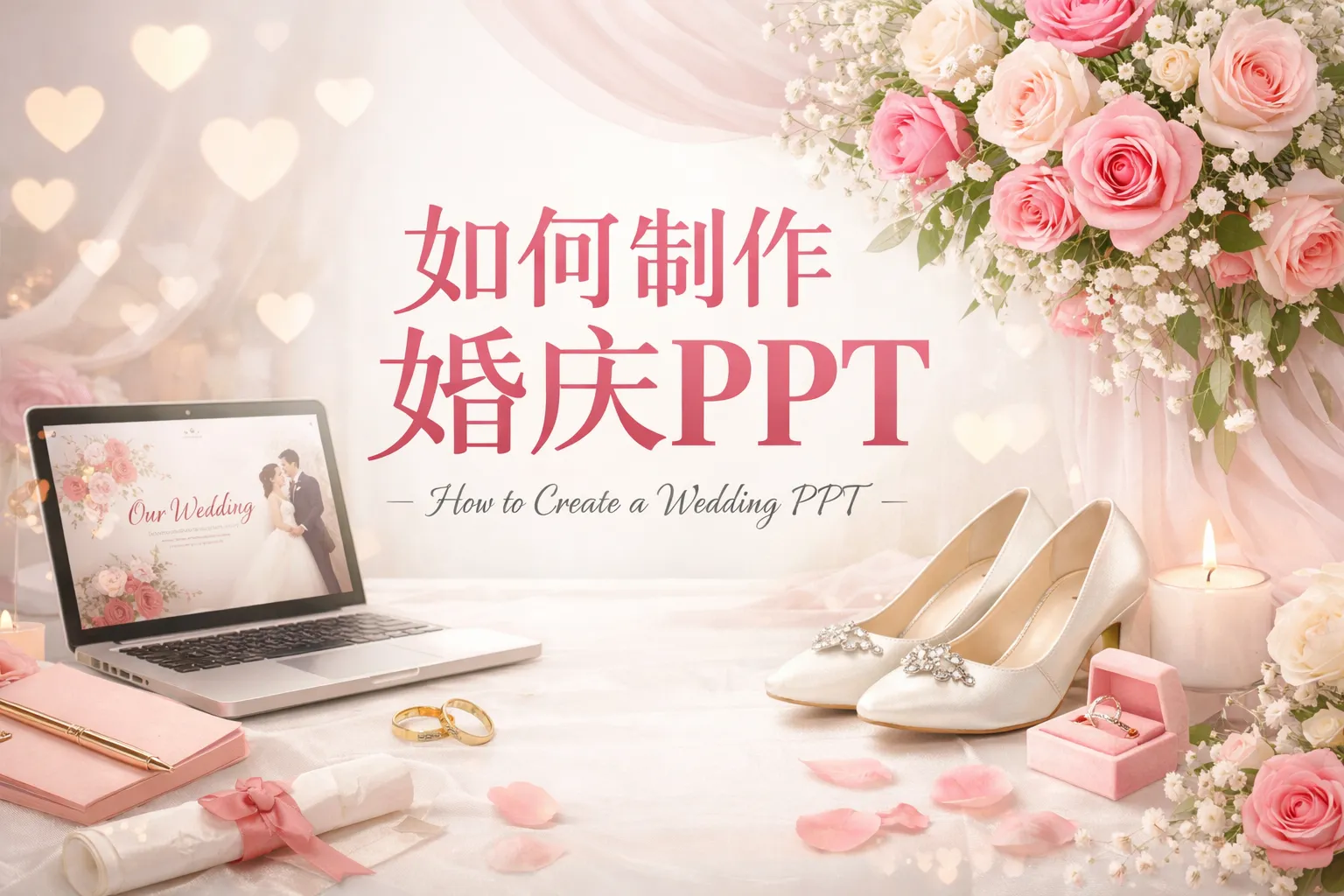 如何制作婚庆ppt