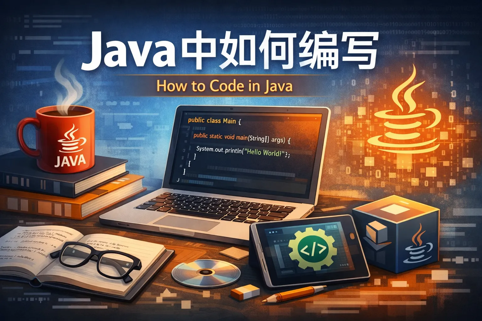 java中如何编写