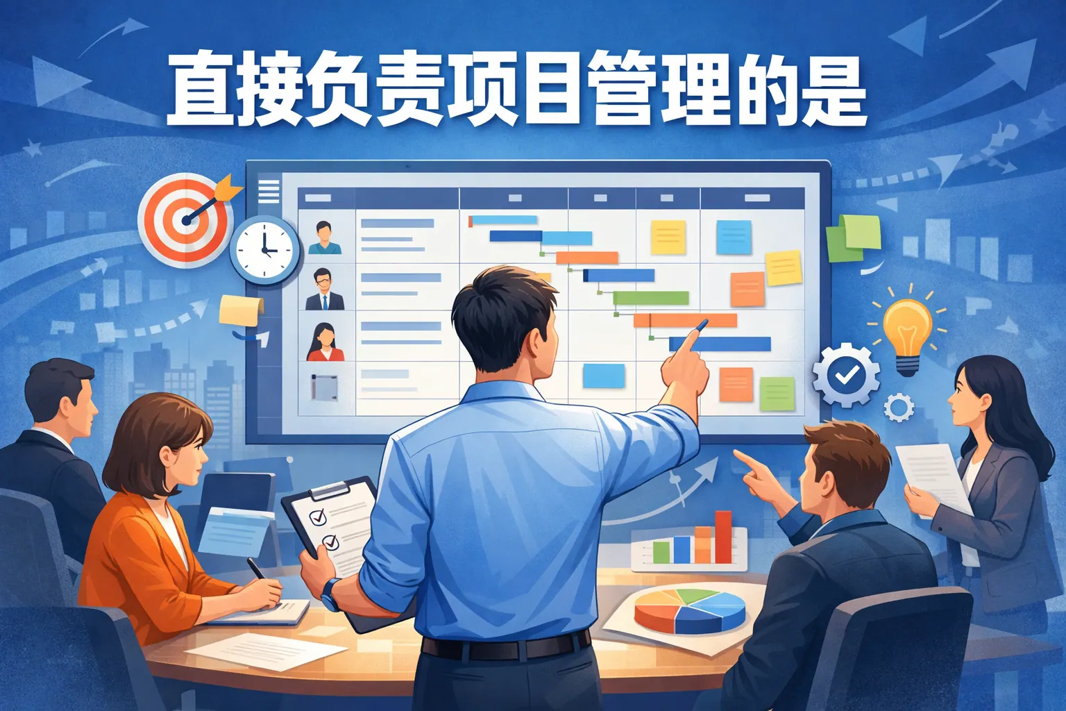 直接负责项目管理的是