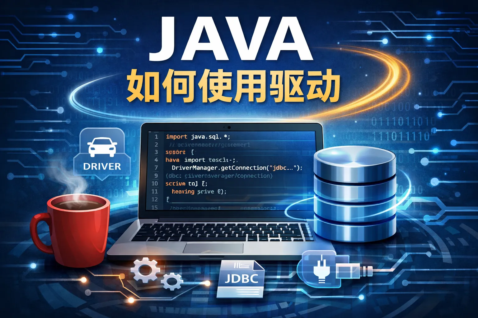 java如何使用驱动