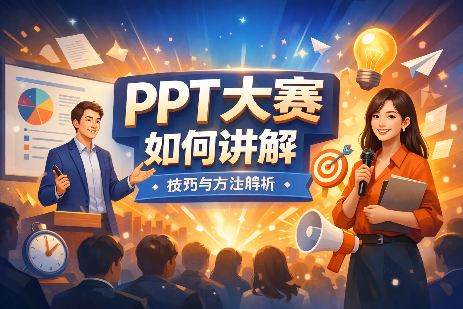 ppt大赛如何讲解