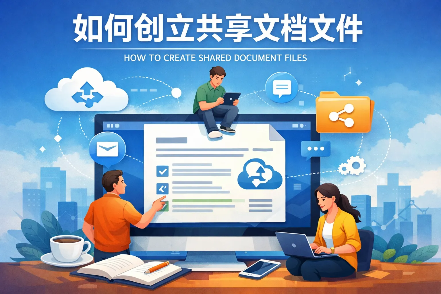 如何创立共享文档文件