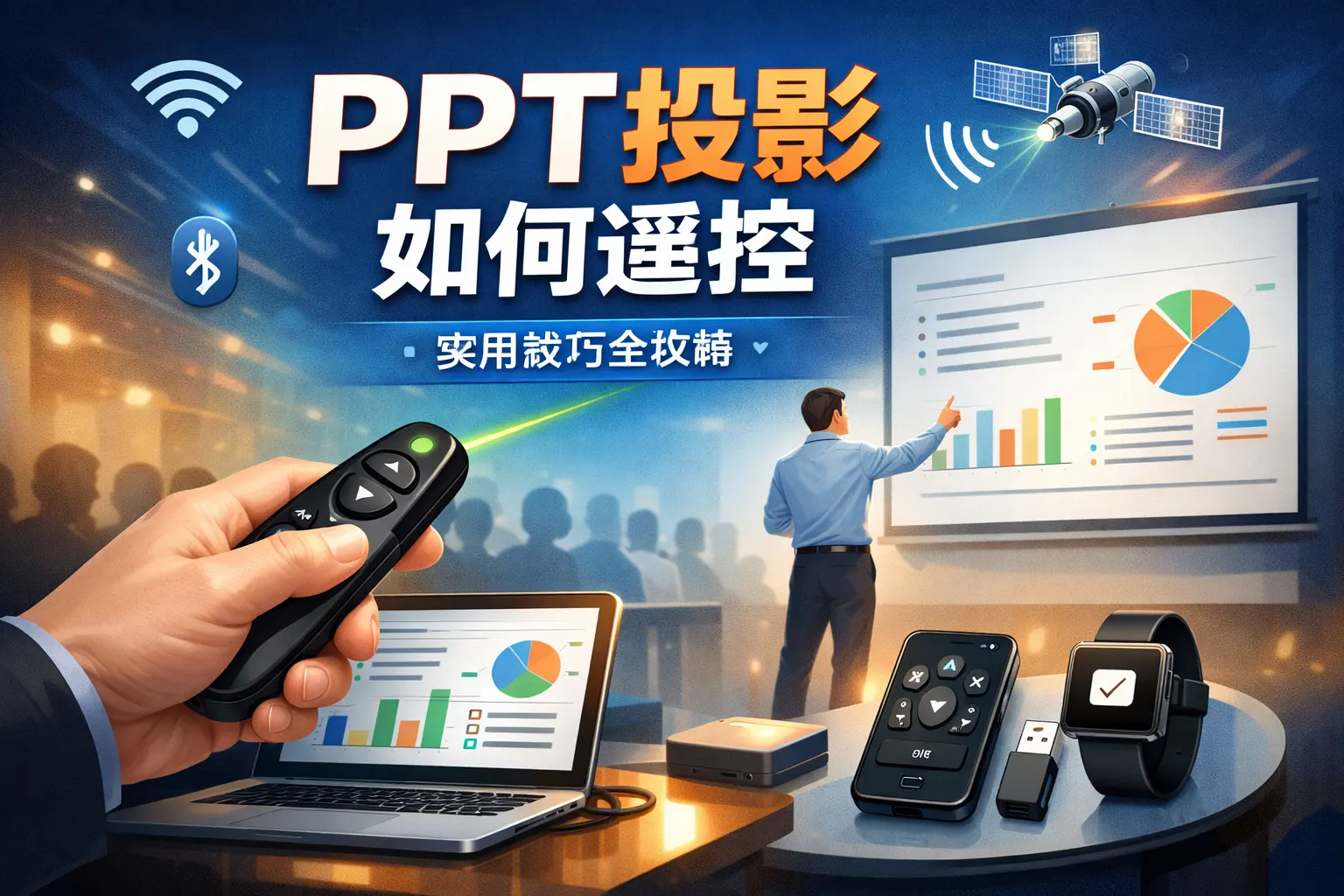 ppt投影如何遥控