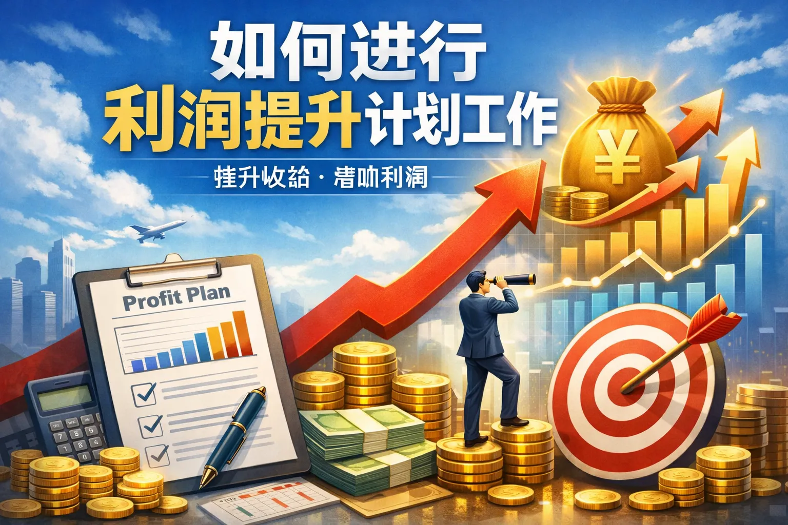 如何进行利润提升计划工作