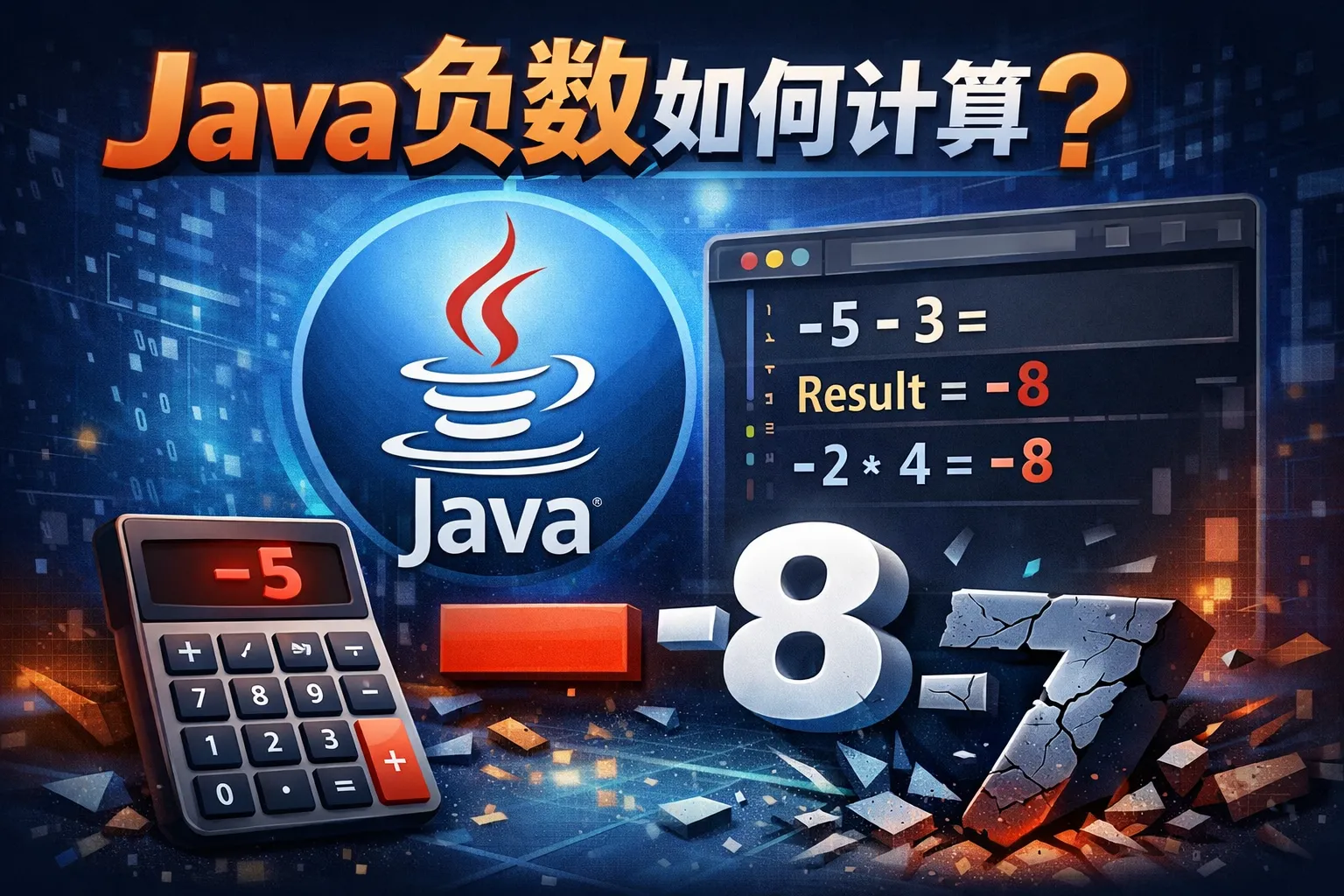 java负数如何计算