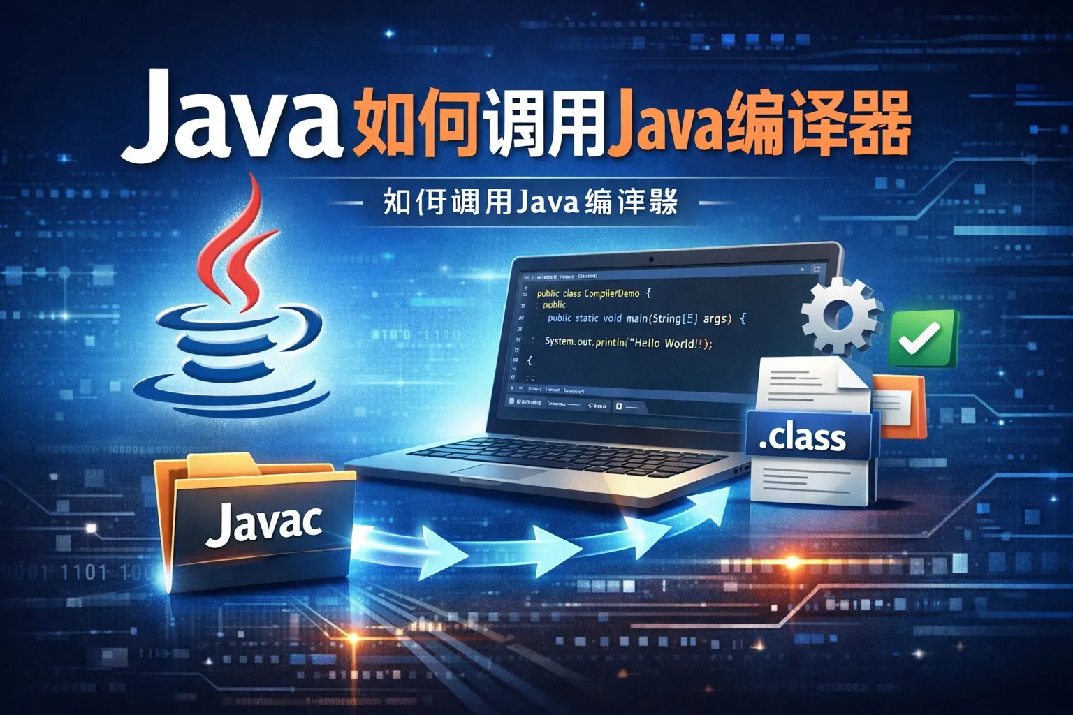 java如何调用java编译器