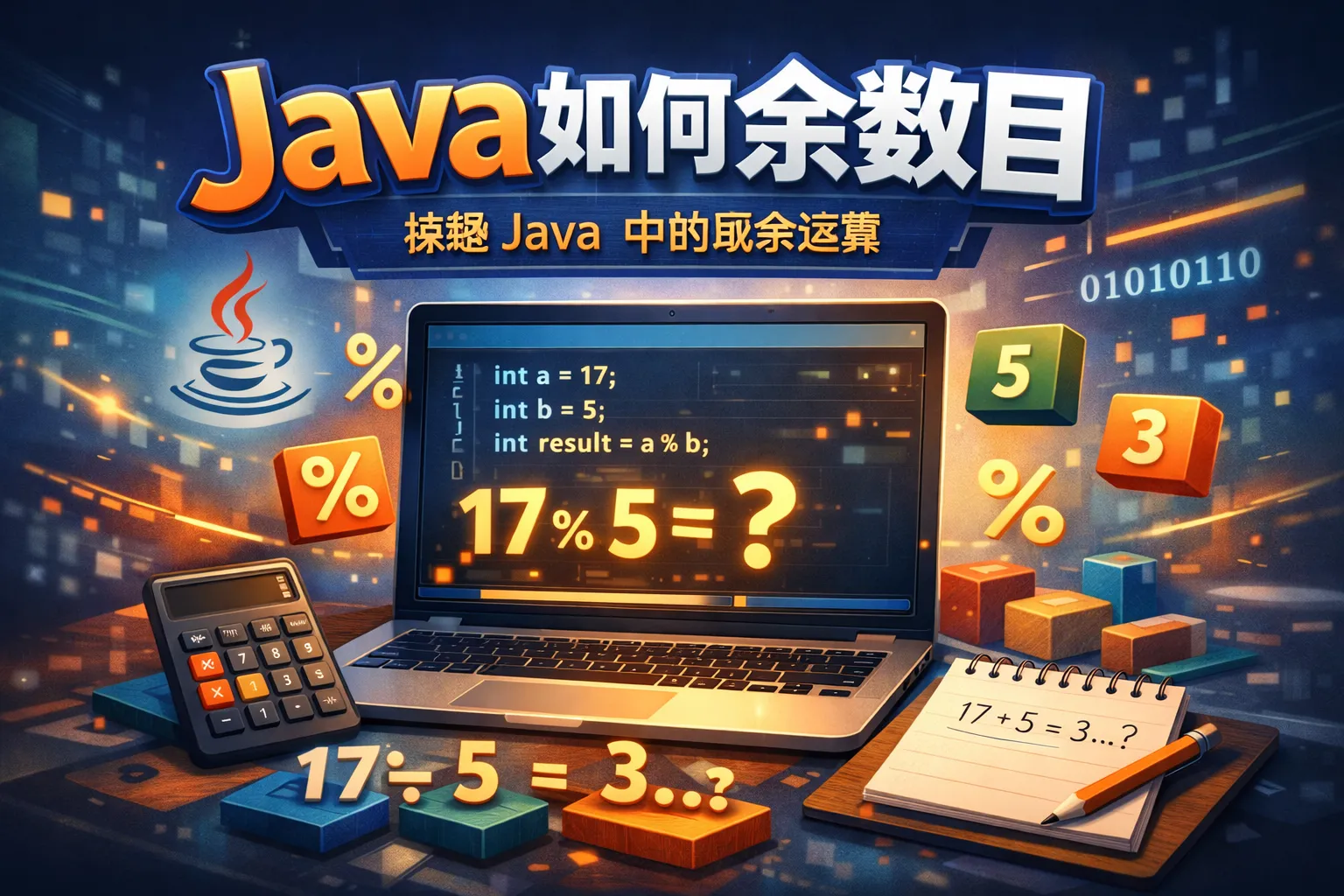 java如何余数目