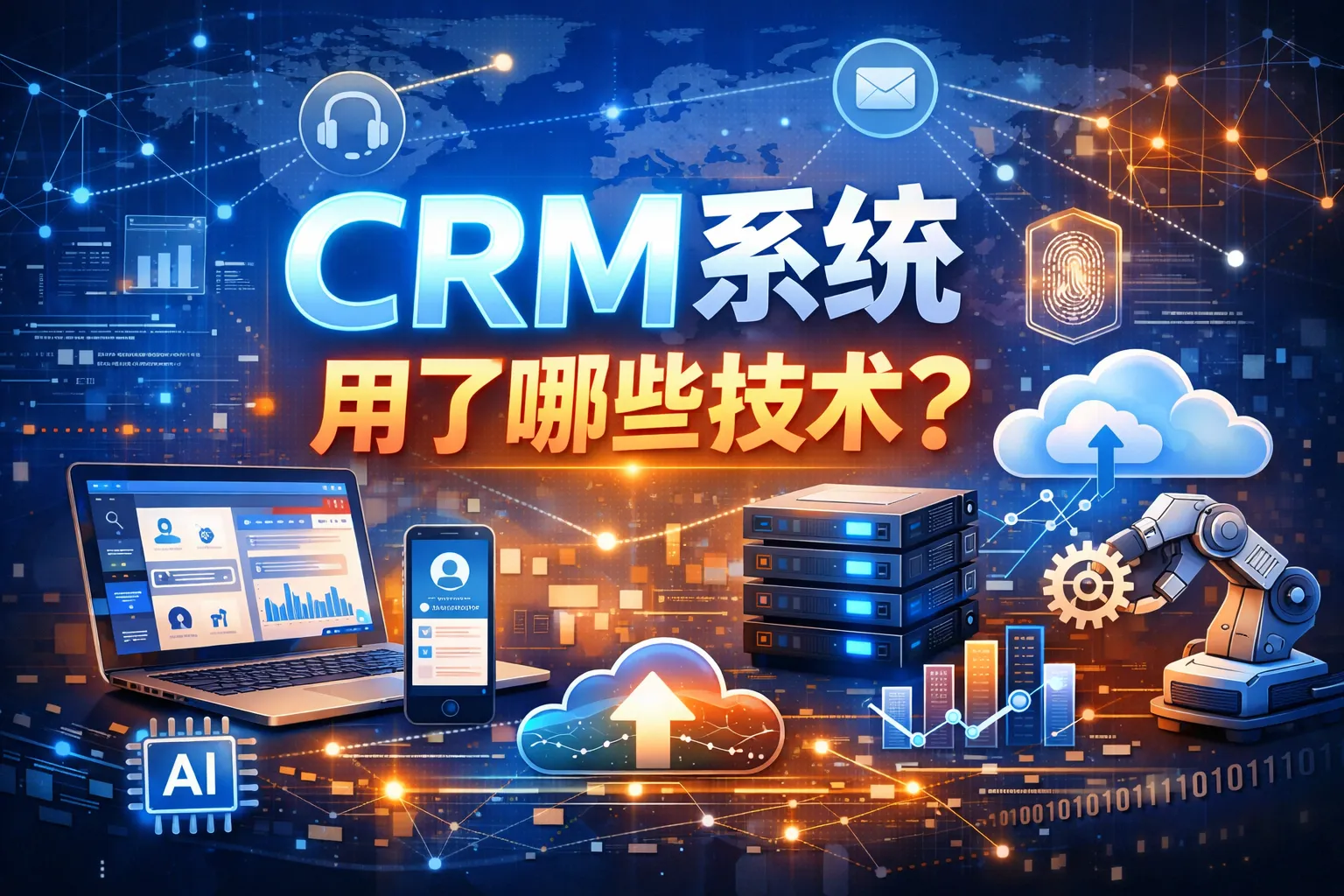 CRM系统用了哪些技术