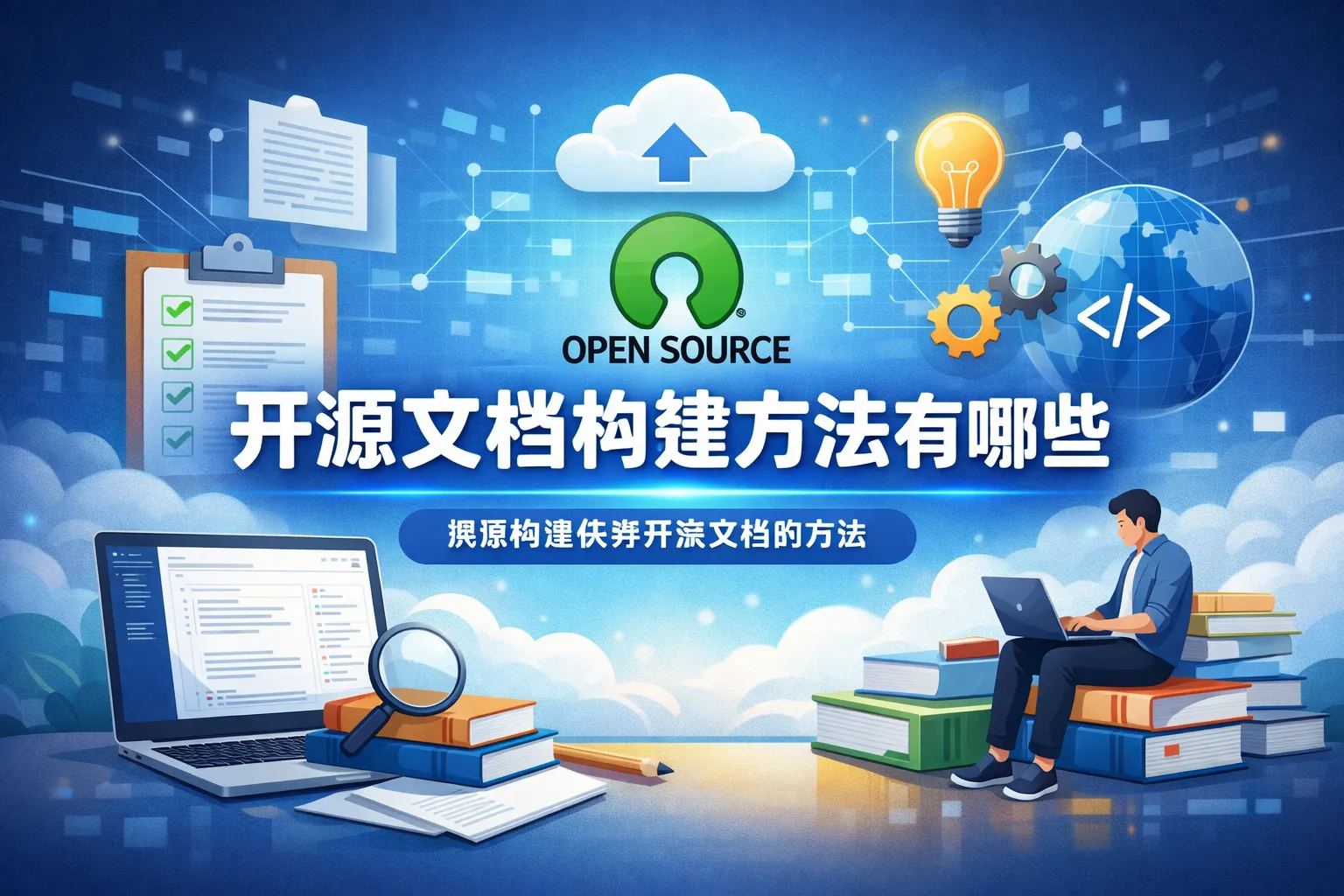 开源文档构建方法有哪些