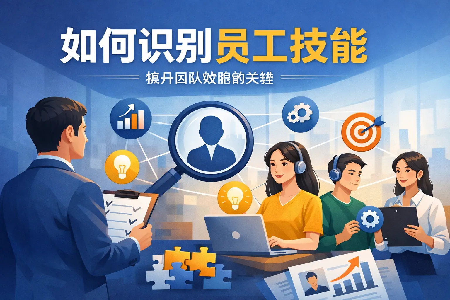 如何识别员工技能