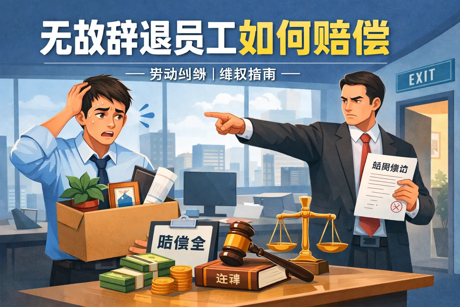 无故辞退员工如何赔偿