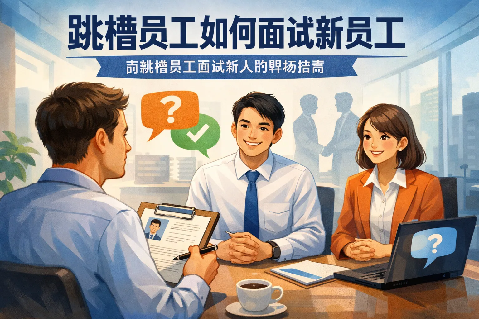 跳槽员工如何面试新员工