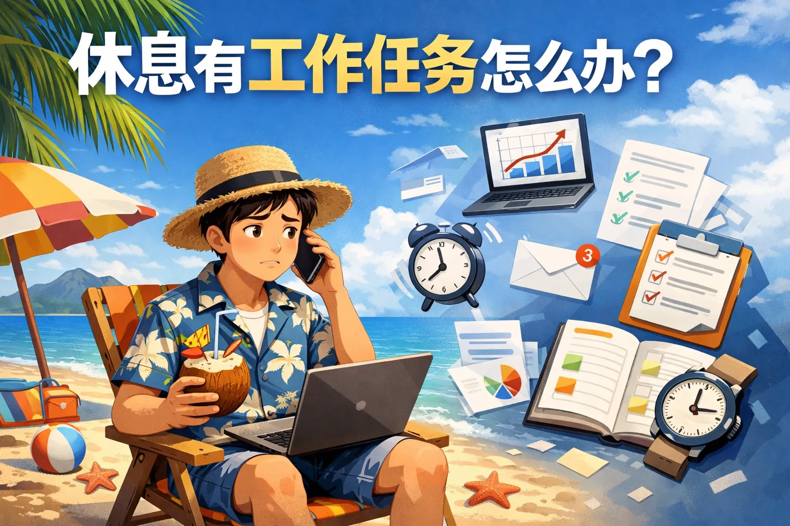 休息有工作任务怎么办