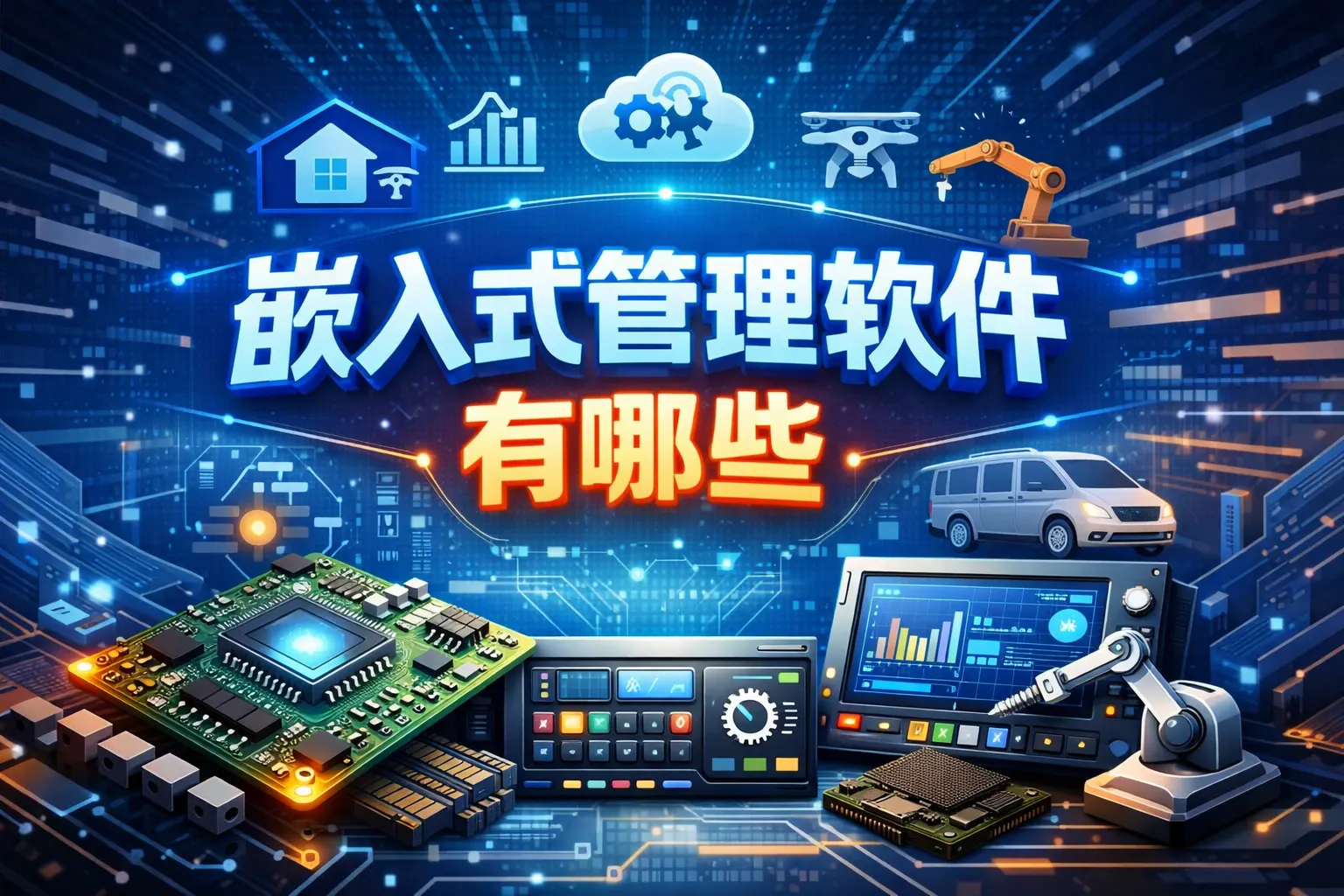 嵌入式管理软件有哪些