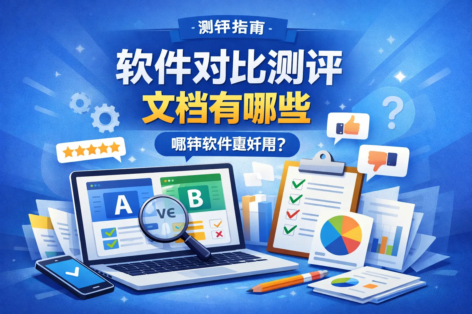 软件对比测评文档有哪些