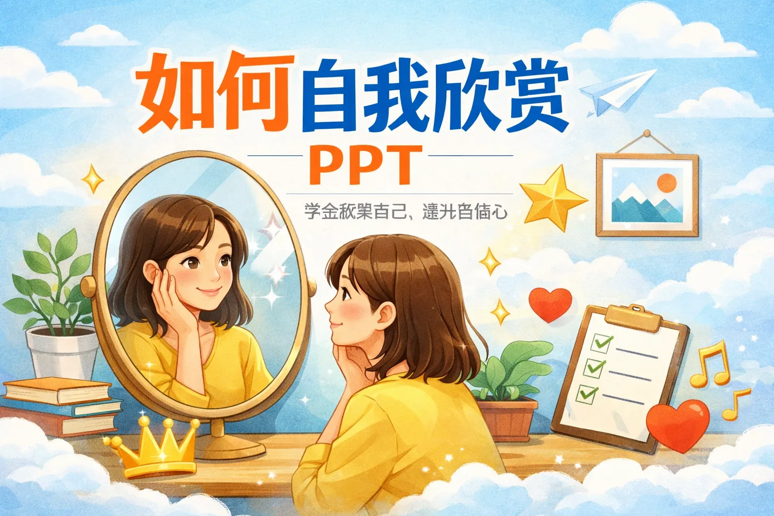 如何自我欣赏ppt