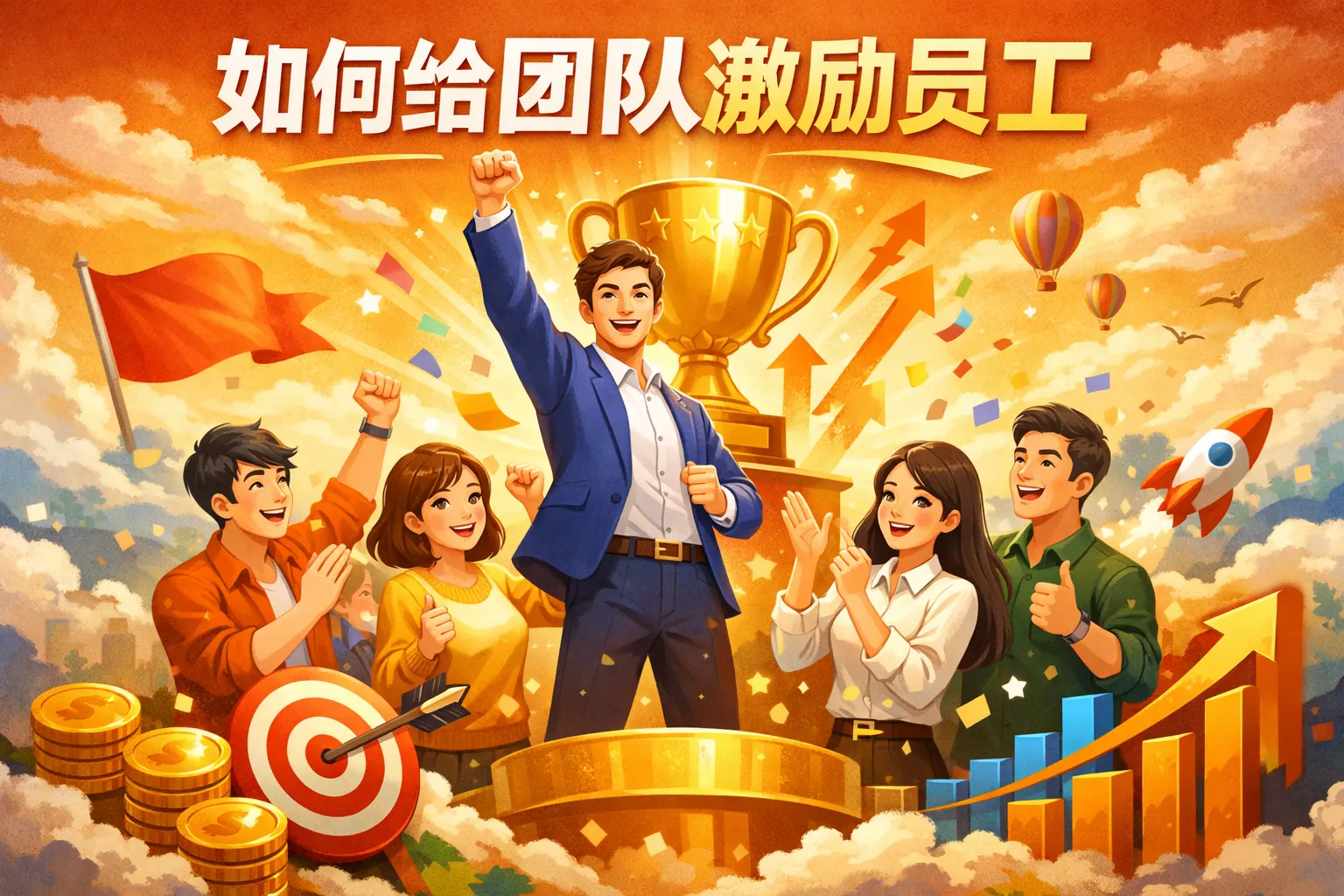 如何给团队激励员工