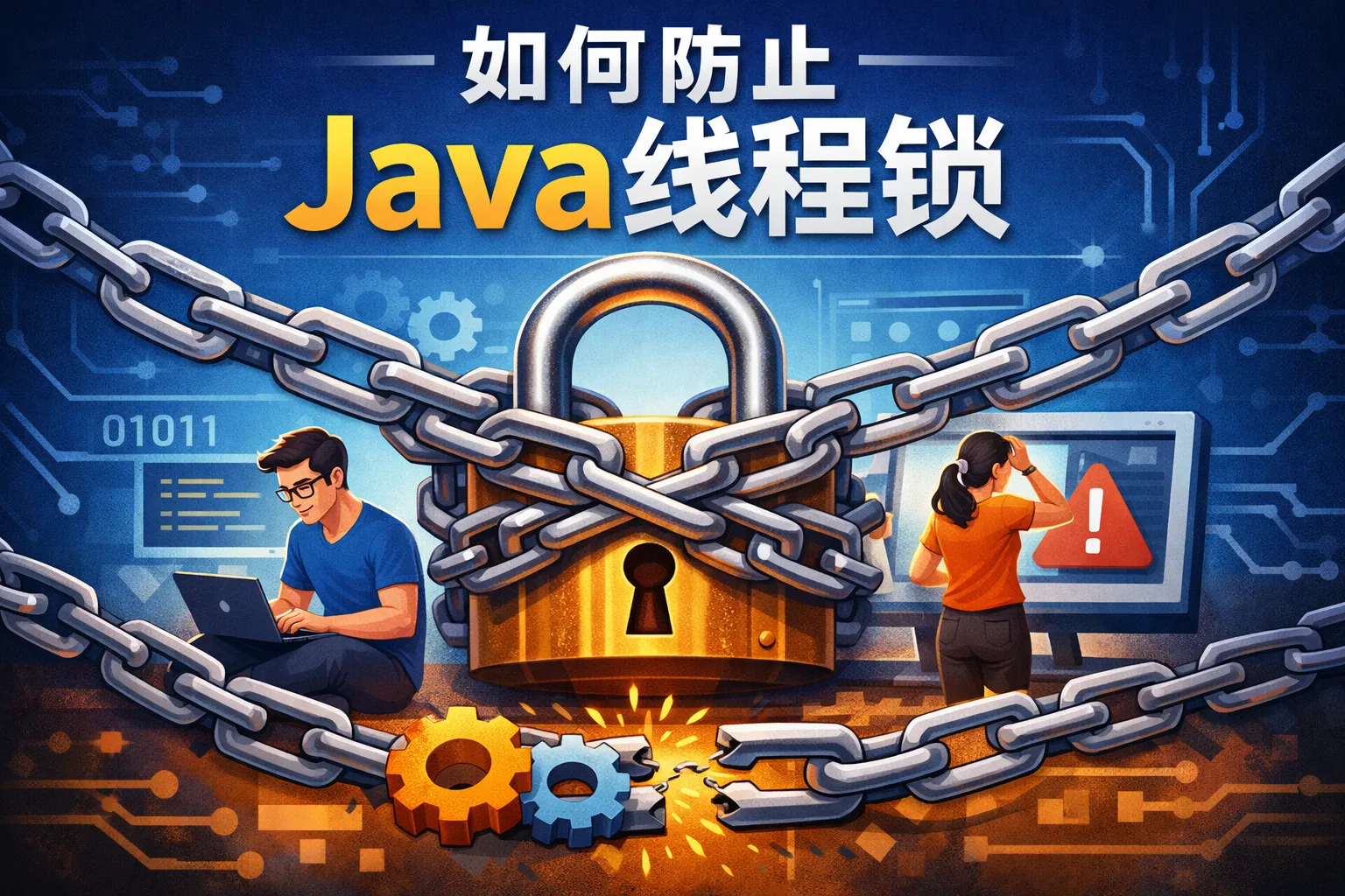 如何防止java线程锁