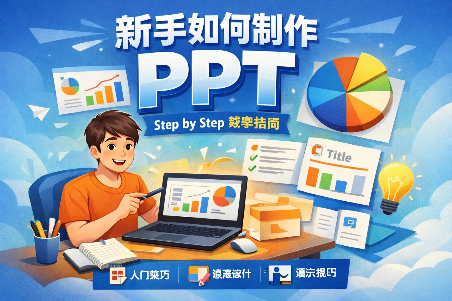 新手如何制作ppt