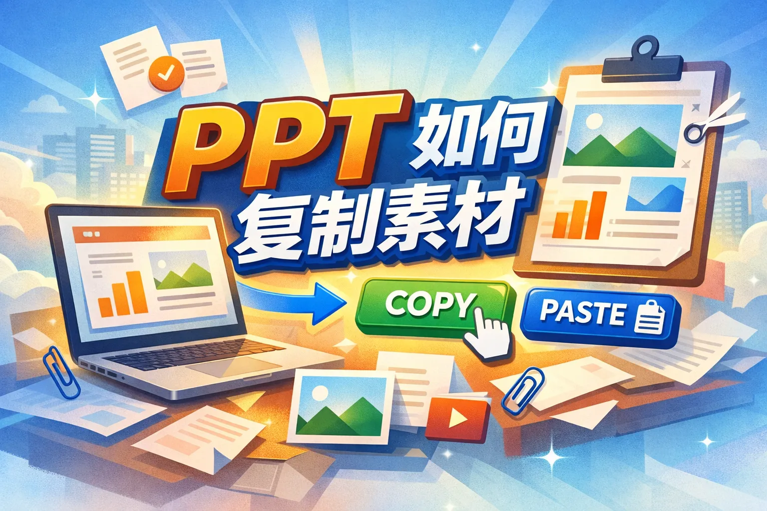 ppt 如何复制素材