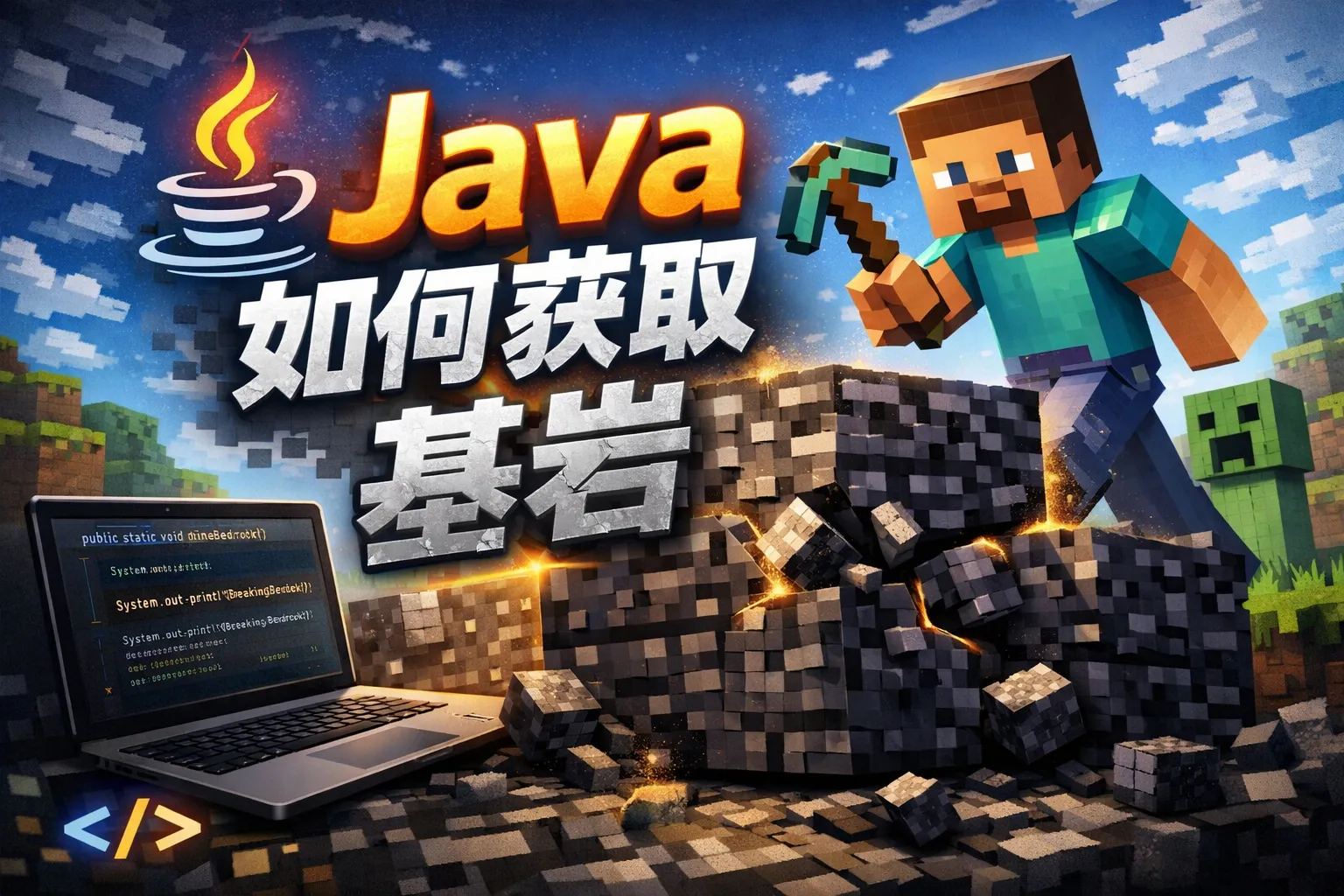 java如何获取基岩