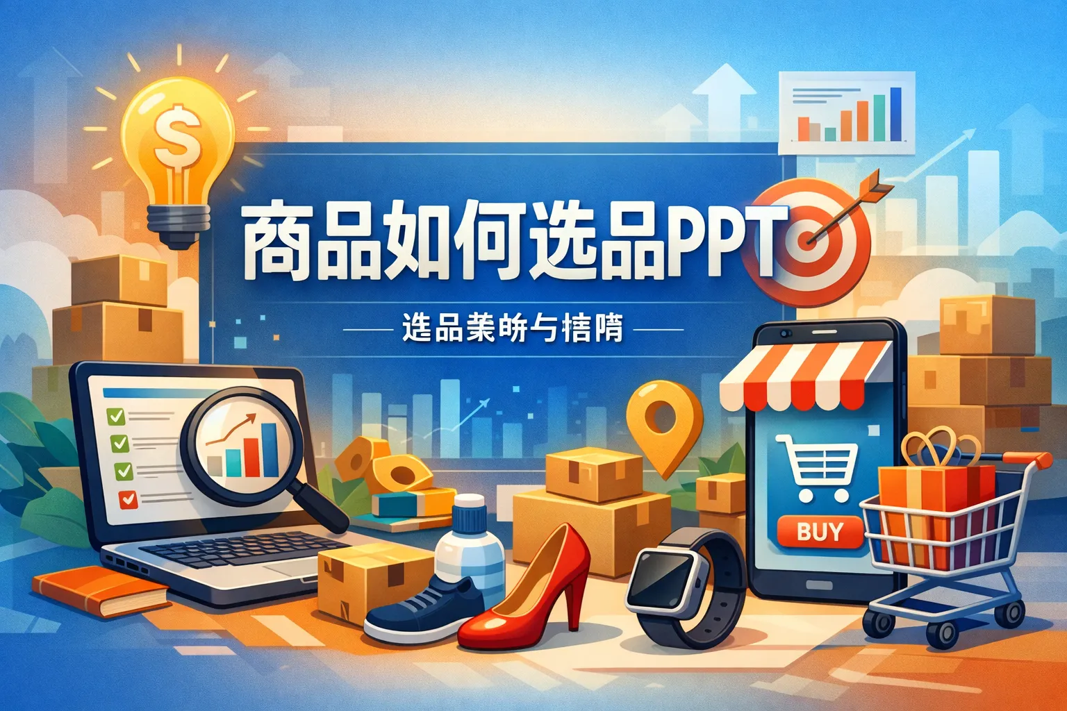 商品如何选品PPT