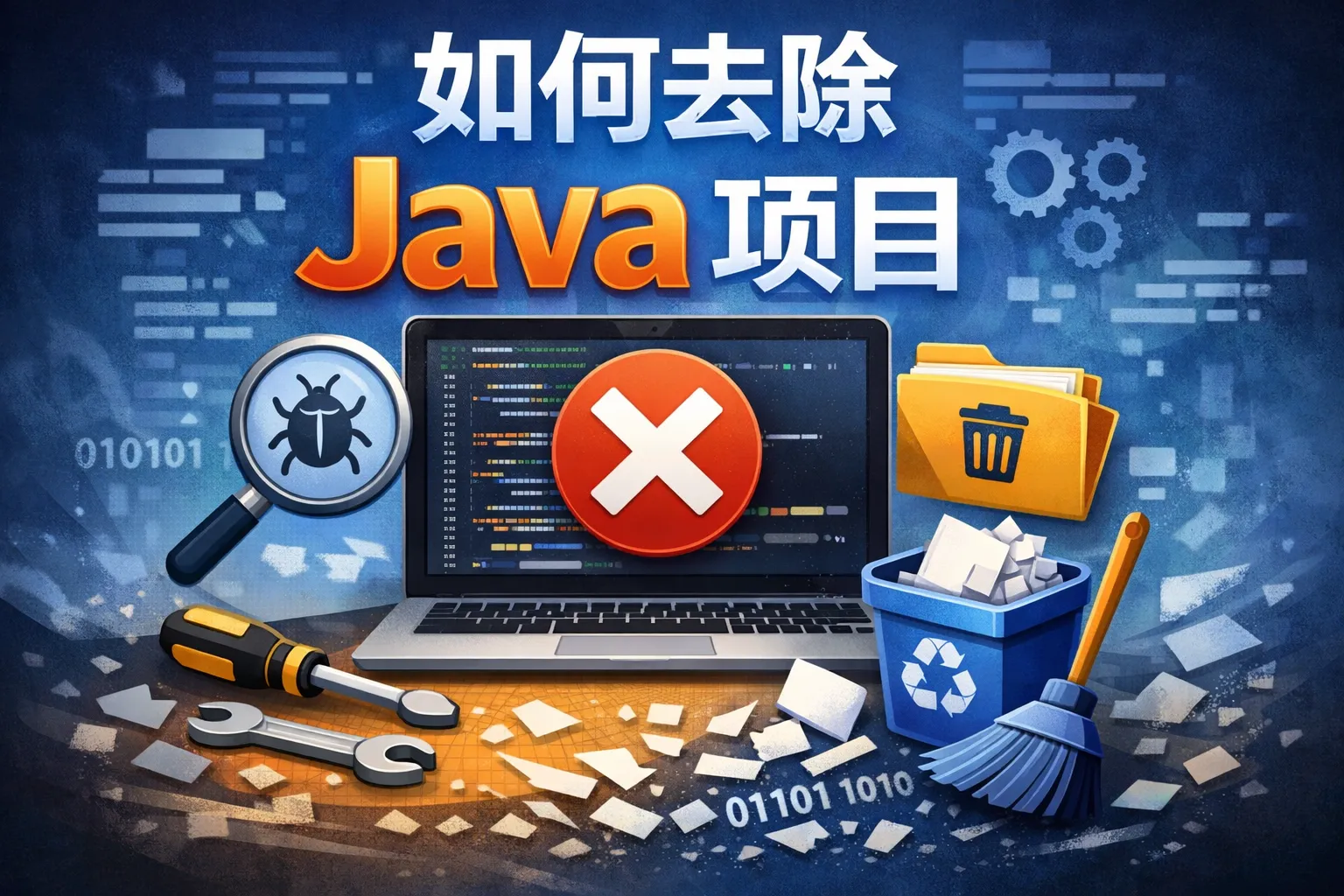 如何去除java项目