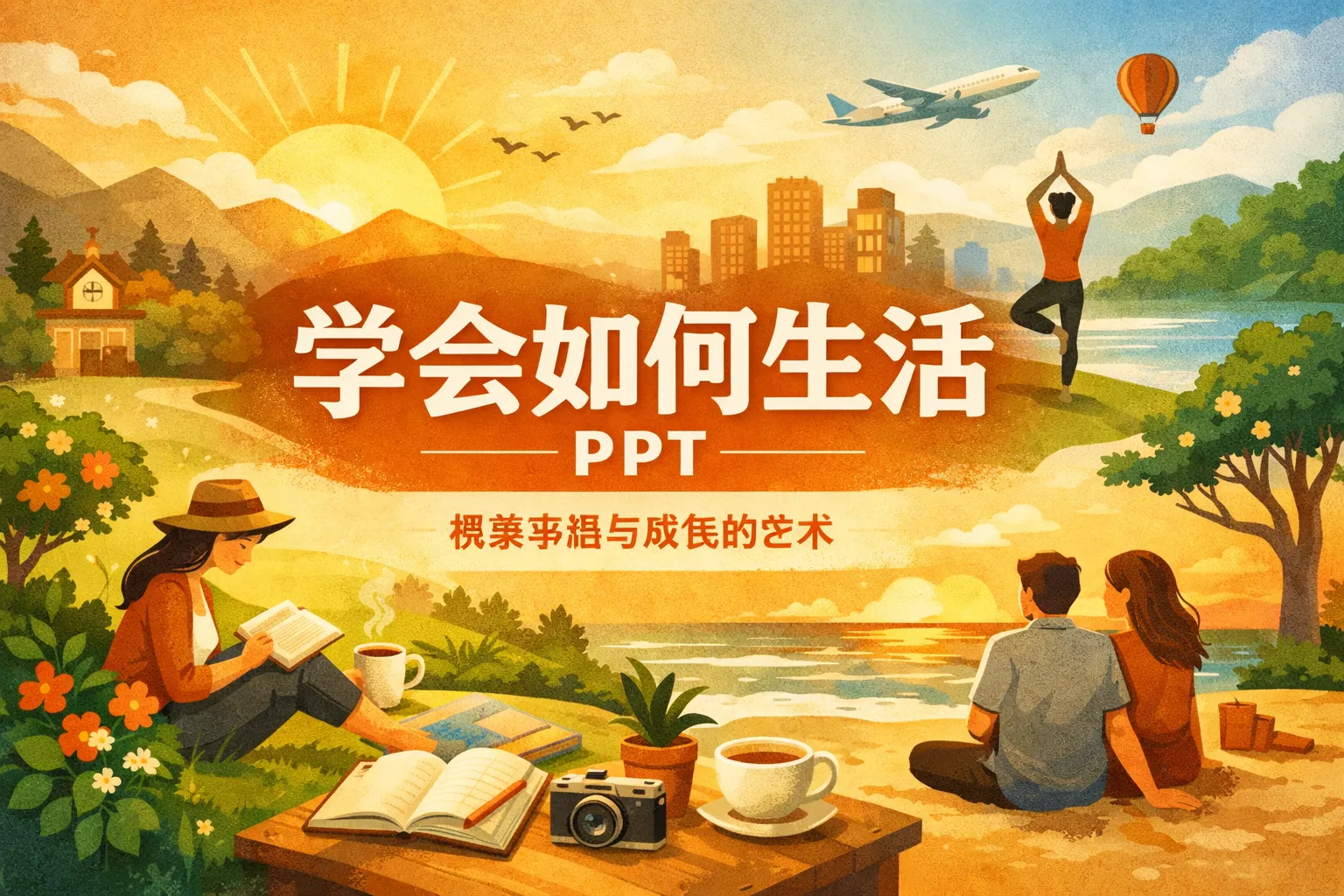 学会如何生活ppt