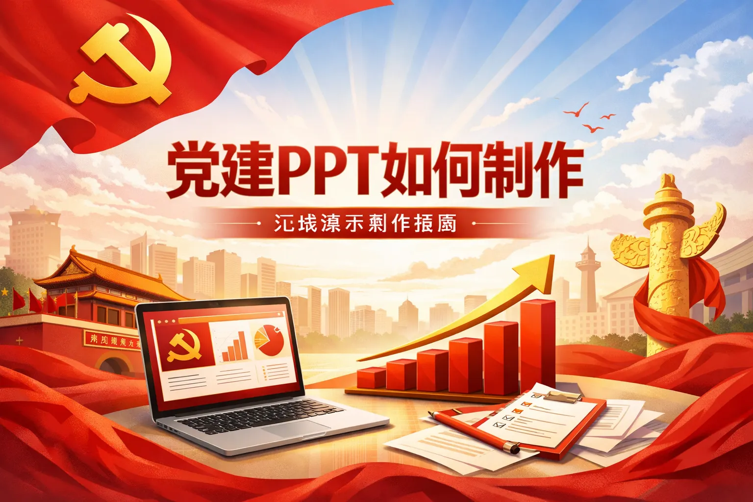 党建ppt如何制作