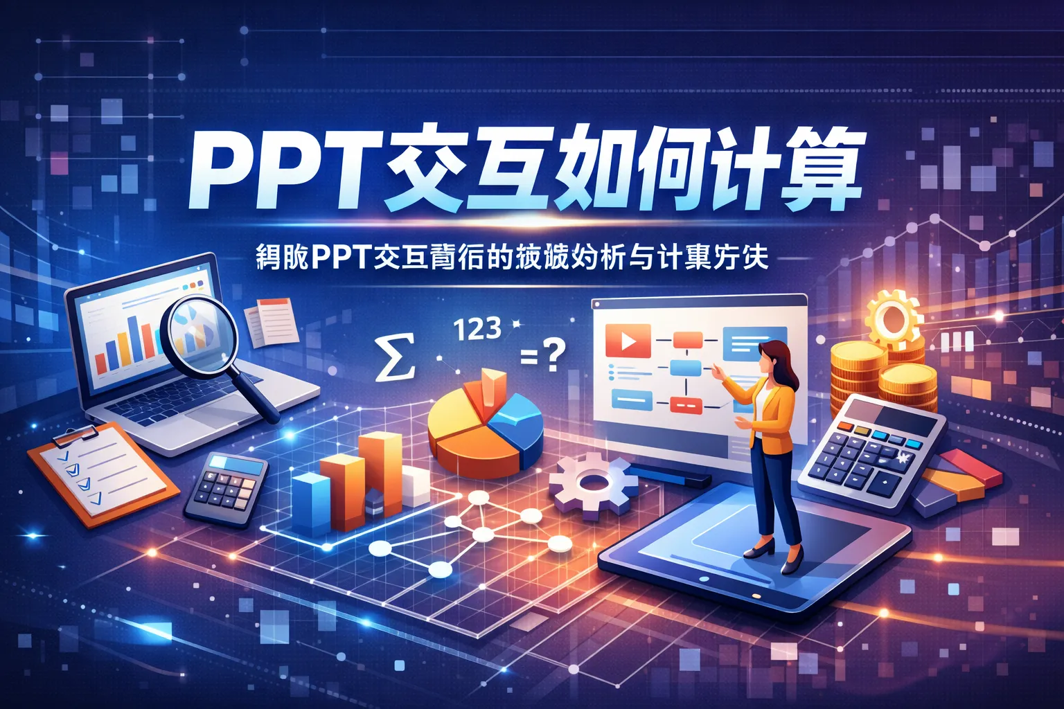 ppt交互如何计算