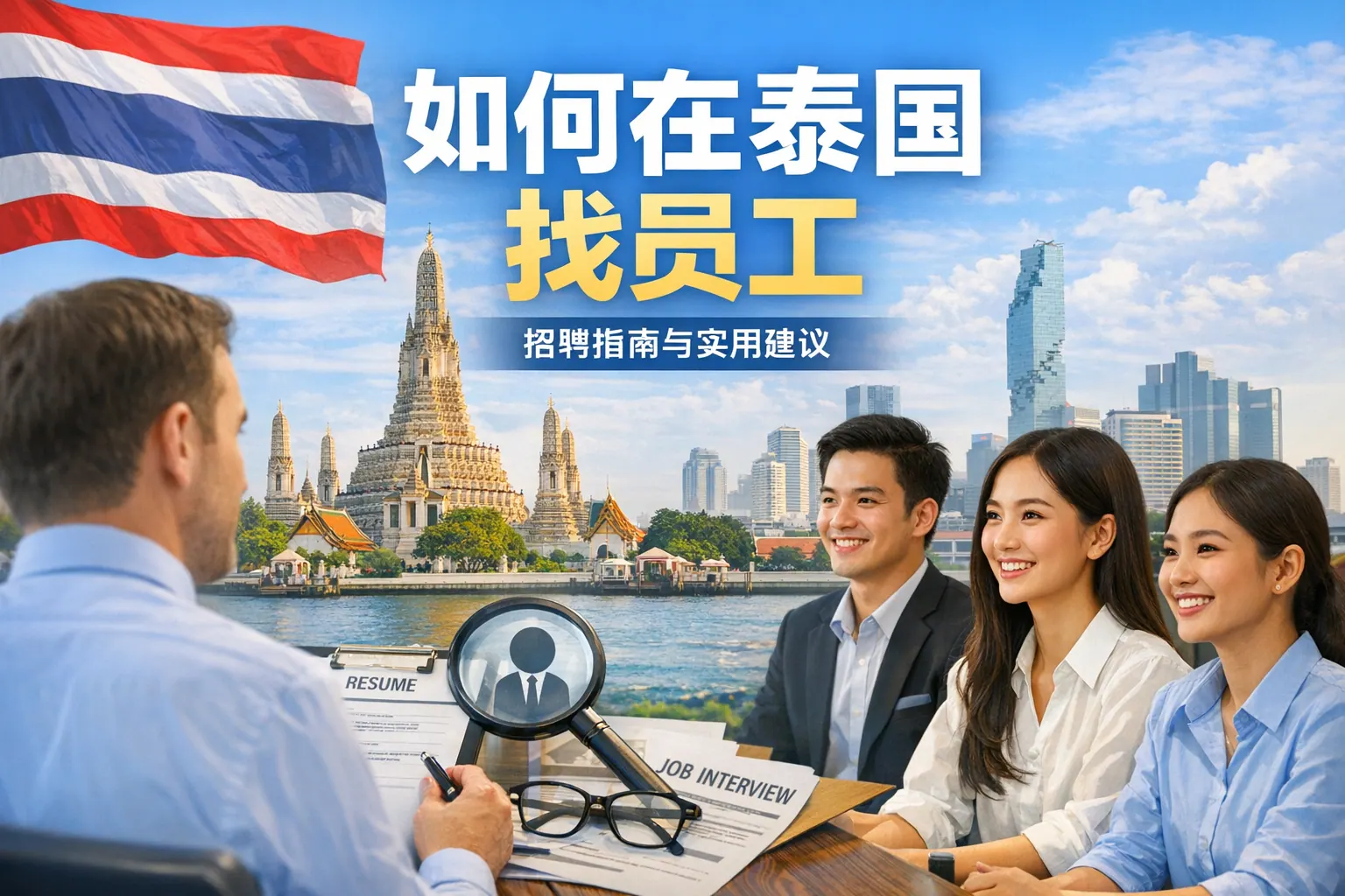 如何在泰国找员工