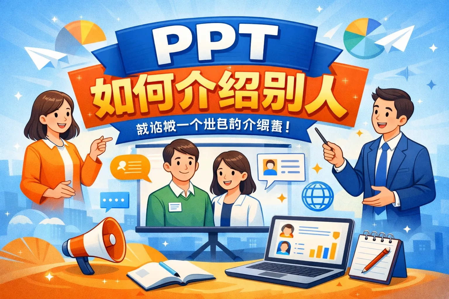 ppt如何介绍别人