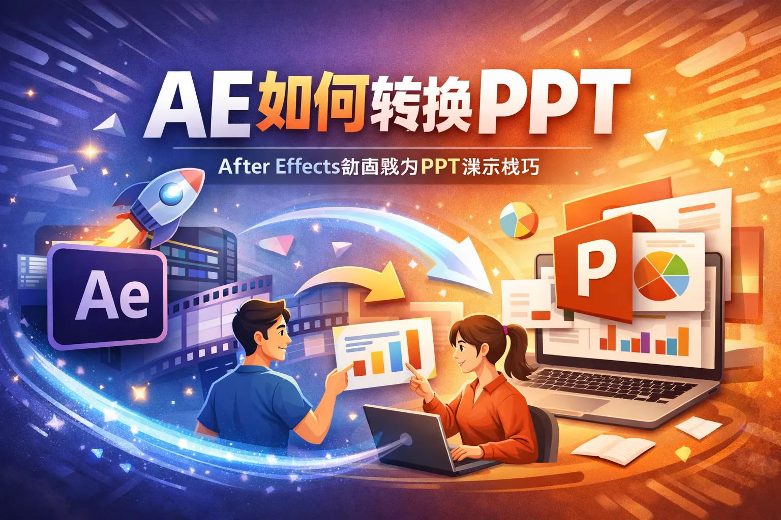 ae如何转换ppt