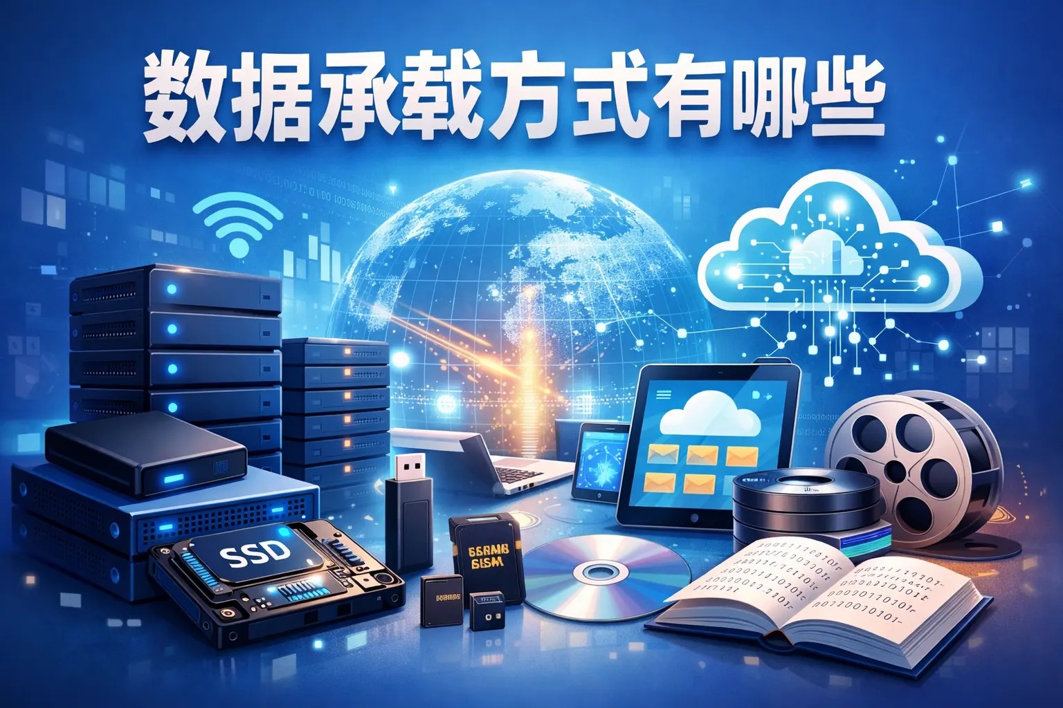 数据承载方式有哪些