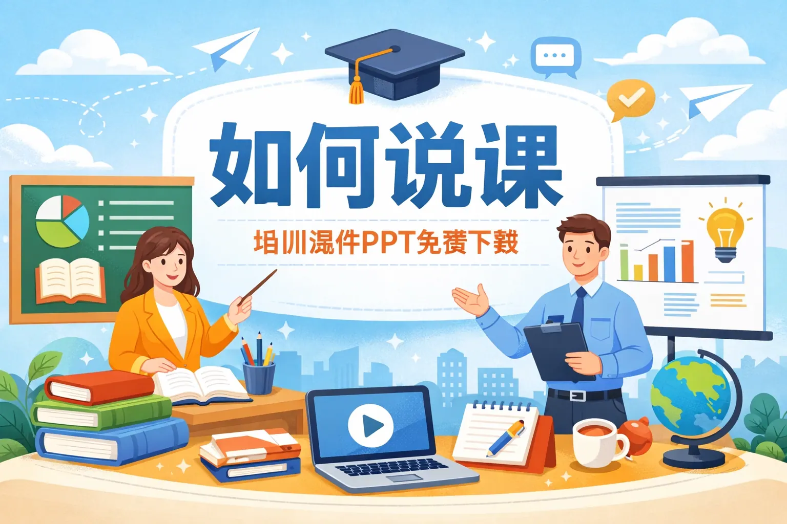 如何说课培训课件ppt免费下载