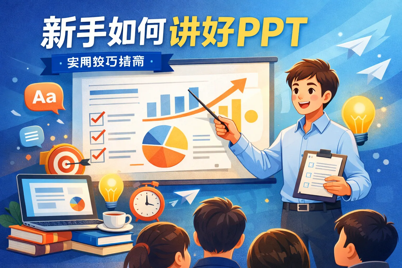 新手如何讲好ppt